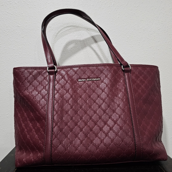 Dana Buchman Handbags - Dana Buchman Purse - Maroon/Wine